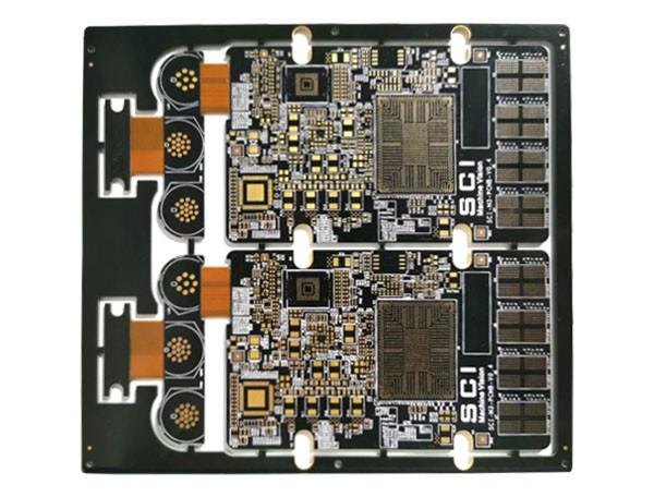12 Layer Rigid Flex PCB With Dupont AP9141R Material